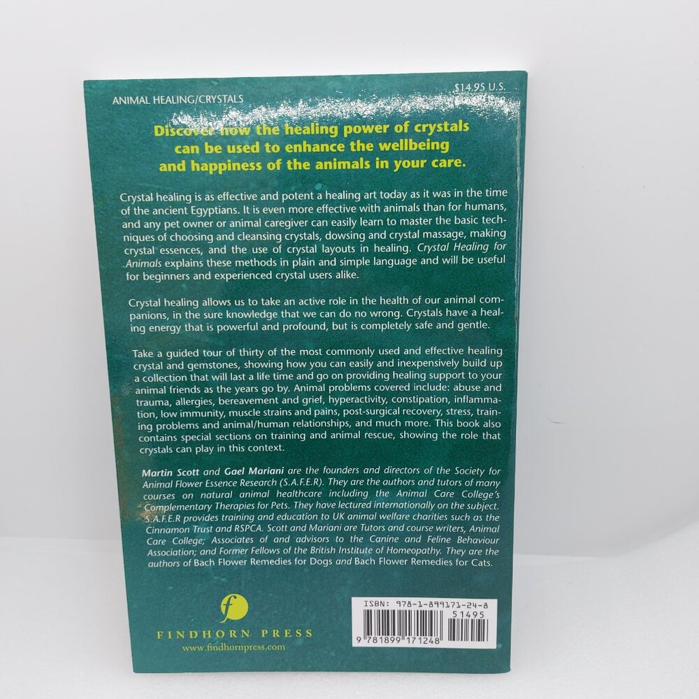 2002 Book Crystal Healing For Animals by Martin J. Scott & Gael Mariani - Picture 13 of 13